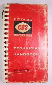 1957 CBS Hytron Elektronenröhren und Halbleiter Techniker Handbuch - Bild 1 von 8