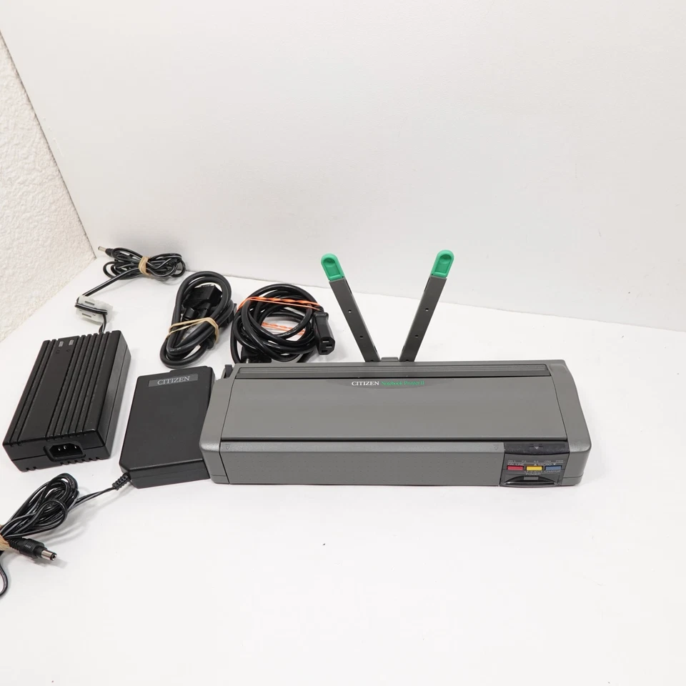 Vtg Citizen Notebook Printer II - Image 1 of 4