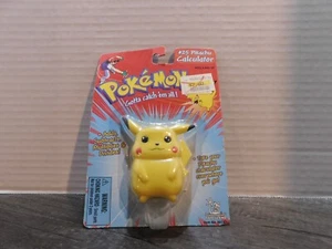 Vintage 1998 Pokemon #25 Pikachu Calculator by Toy Island New Sealed - Picture 1 of 2