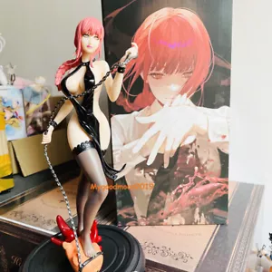 Anime Hot Girl Makima Step on Pochita Figure Statue Toy Gift New No BOX 11in - Picture 1 of 5
