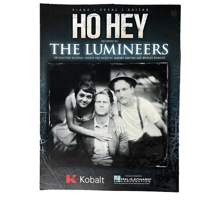 Ho Hey Sheet Music Piano Vocal Guitar The Lumineers NEW Hal Leonard - Image 1 of 4