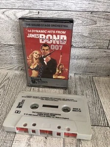 James Bond 007 – 14 Dynamic Hits – 1983 Cassette Tape – Stage and Screen - Picture 1 of 7