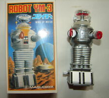 1985 Masudaya Lost in Space Robot Ym-3 B-9 Wind up Japanese Toy Figure 80s