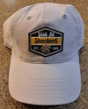 NEW Captivating NCAA Wichita State Shockers Gray Baseball Hat Adjustable
