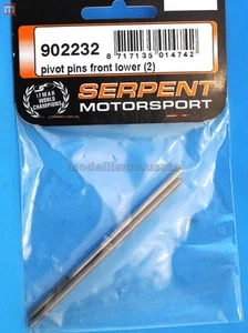 Serpent 902232 Pin Ant Inf (2) Pivot Pin Front Lower Modeling - Picture 1 of 1