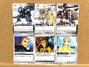 GUNDAM WAR Card TCG ZAKU Mass Production Trial Type etc Japanese SET USED - Picture 1 of 1