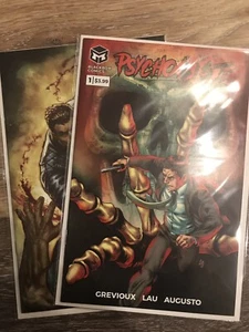 Psycho List #1 AND Virgin Cover (2019) 1st Print Blackbox Comics NM Sold Out - Picture 1 of 4