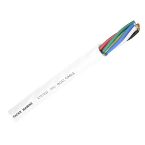 Pacer Round 6 Conductor Cable - 100' - 16/6 AWG - Black, Brown, Red, Green, B... - Picture 1 of 1