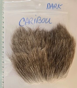 Caribou " Natural Dark " Exceptional spinning hair for Dry Flies - Picture 1 of 2