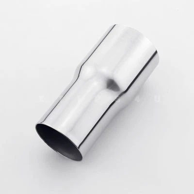 Adaptador reductor conector tubo de escape OD a 2,5" OD acero inoxidable 304 Foto 1 de 3