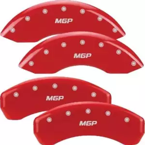 MGP Caliper Covers 14033SMGPRD 10- Camaro Caliper Cover Red - Foto 1 di 2