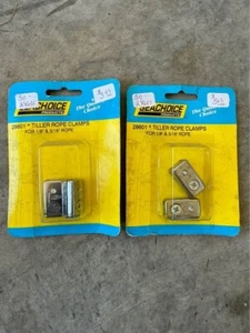 SEACHOICE TILLER ROPE CLAMPS 28601 1/8" & 3/16" Rope (two in each pack) - Picture 1 of 1