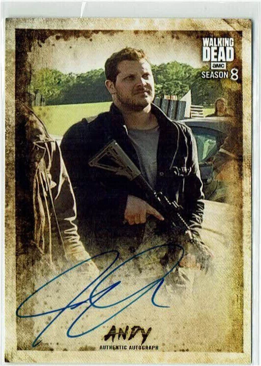 Walking Dead Season 8 Topps 2018 Auto Autograph A-JP Jeremy Palko as Andy - Image 1 of 1
