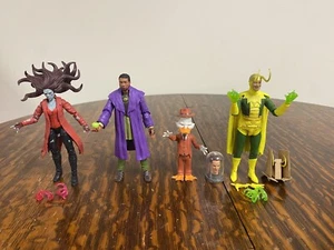 MARVEL LEGENDS LOOSE LOT! ZOMBIE SCARLET WITCH, KANG, HOWARD THE DUCK, & LOKI ! - Picture 1 of 23