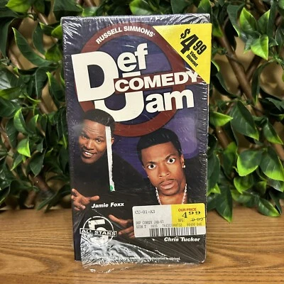 Russel Simmons Def Comedy Jam All Stars 5 VHS SEALED Jamie Foxx Chris Tucker - Imagem 1 de 3