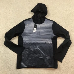 Greyson Jacket Pac Lite Newago Cityscape Print Mens Small Gray Black New - Picture 1 of 9