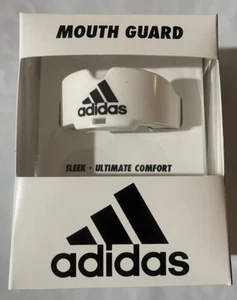 Adidas White Mouth Guard One Size Fits All Tether Included New in Box - Picture 1 of 5