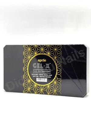 Apres GEL-X nail extensions ✨ SCULPTED COFFIN XLONG 🔥SOFT GEL 250PCS 10 SIZES - Image 1 of 3