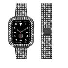 Metal For Apple Watch 1-8 Generation Full Drill Strap With Drill Watch Band