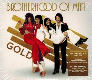 MUSIK-CD-BOX NEU/OVP - Brotherhood Of Man - Gold - 3 CDs - Bild 1 von 2