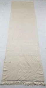 Antique Chinese Silk Hand Embroidered Floral Panel 454x68cm - Picture 1 of 13
