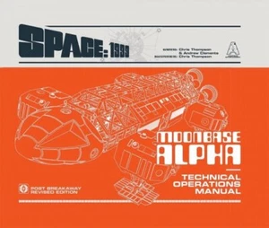 Space: 1999 Moonbase Alpha Technical Operations Manual tapa dura 14BS245 - Imagen 1 de 8