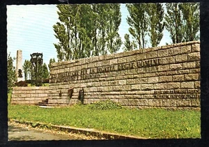 Cartolina AUSTRIA Mauthausen Monumento degli Italiani lato anteriore (CR796) - Picture 1 of 2