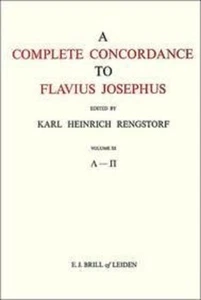 A Complete Concordance to Flavius Josephus, Volume 3 L-Pi ?-? Har - Picture 1 of 2