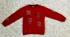 Mayoral Red Dinosaur Letters Sweater Size 9 Long Sleeves - Picture 1 of 17