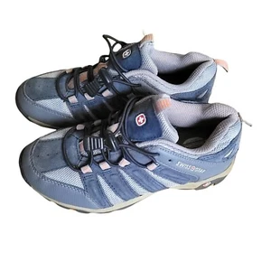 Swiss Gear size 4 youth Hiking fishing Shoes Model SB8357.43 gray/orange - Picture 1 of 7