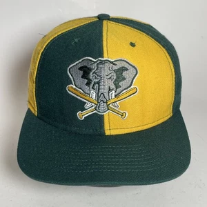 Vintage Oakland Athletics A’s Hat Snapback Pinwheel American Needle Blockhead - Picture 1 of 14