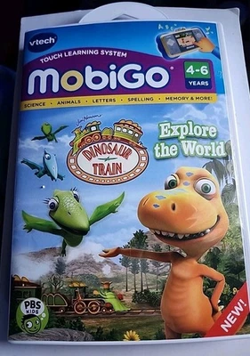  MobiGo Games VTech Dinosaur Train Learning Kids Pre-owned  - Image 1 of 4
