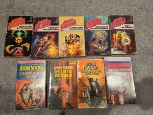 Andre Norton Paperbacks Vintage Novel Of The Witch World Sci-Fi Fantasy Lot of 9 - Picture 1 of 7