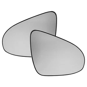 L & R Non-heated Side Mirror Glass Fit For Toyota Corolla 2014-2019 - Picture 1 of 8