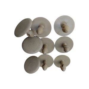 OEM 90467-08014-06 CLIP (LIGHT BROWN) Fit Toyota Corolla/Sprinter (1980–83) 9Pcs - Picture 1 of 5