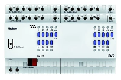Theben Binäreingang BM 12 T KNX Bussystem-Binäreingang 4940235 Binäreingang - Bild 1 von 4
