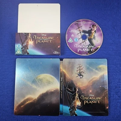 blu-ray TREASURE PLANET + J-CARD Steelbook ZAVVI Edition Disney REGION FREE - Image 1 of 4