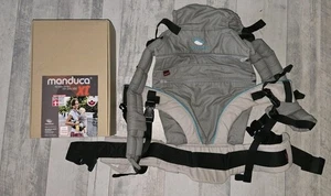 Neuwertige Manduca XT Babytrage Baumwolle für Neugeborene ab 3,5 kg bis 20 kg - Bild 1 von 2