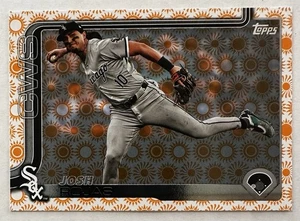 2025 Topps Holiday Sun Card #412 Josh Rojas Chicago White Sox - Picture 1 of 6