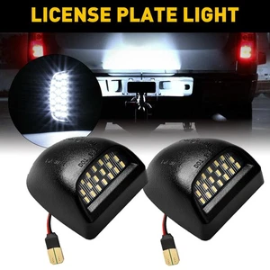 LED White License Plate Lights Fit 1999-2013 Chevrolet Silverado & GMC Sierra - Picture 1 of 12