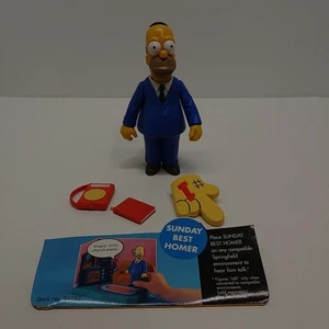 Simpsons Sunday Best Homer Actionfigur Playmates Serie 3 - Bild 1 von 4