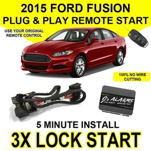 2015 Ford Fusion Remote Start Plug and Play Easy Install Car Starter 3X Lock FO2 - Picture 1 of 1