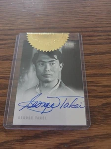 2000 Rittenhouse Twilight Zone George Takei Auto Sealed A-51 Autograph Signed - Picture 1 of 2