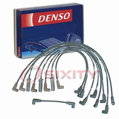 Denso Spark Plug Wire Set for 1991-1993 Buick Roadmaster 5.0L 5.7L V8 xu - Image 1 of 4