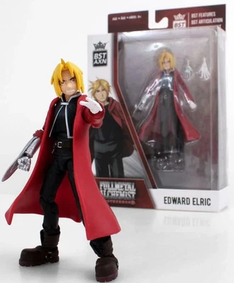 Figura de acción FULLMETAL ALCHEMIST Edward Elric BST AXN 5" sujeto leal NUEVO Foto 1 de 4