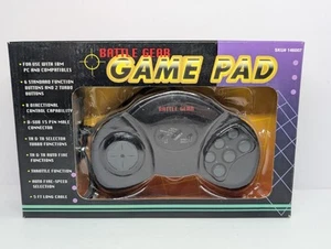 Battle Gear Game Pad 146007 Retro Gaming Turbo Speed Comp USA Vintage New  - Picture 1 of 9