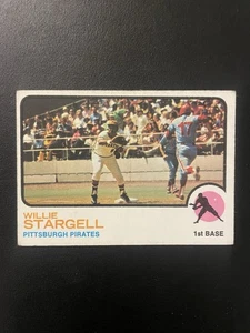 1973 TOPPS SET BREAK # 370 WILLIE STARGELL (HOF) EX-EXMT! - Picture 1 of 2