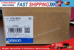 1PC OMRON CP1W-AD041 CP1WAD041 PLC Module New In Box Fast Shipping  US Free TAX - Picture 1 of 3