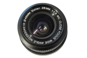 Vivitar 28Mm F2.8 Mc Close Focus Wide Angle Lens - Picture 1 of 6