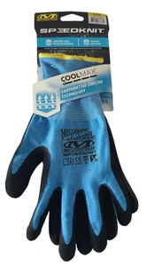 MECHANIX WEAR Speedknit Coolmax Handschuhe GR. S/M S1CB-03-500 blau schwarz NEU - Bild 1 von 6